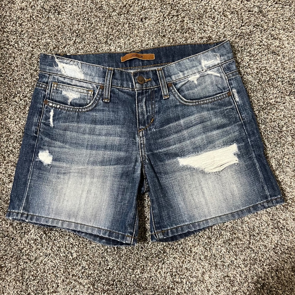 Classic Joe's Jeans cutoff jean shorts; Women's size W25